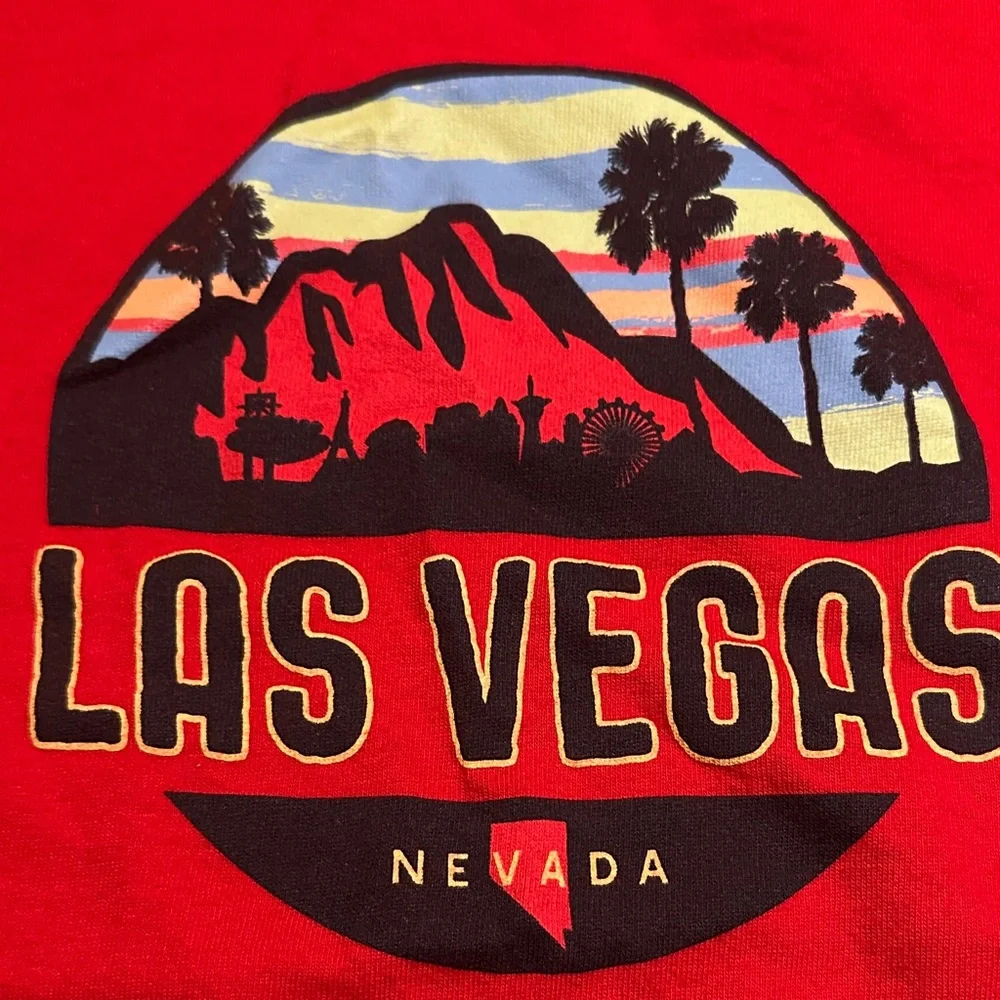 Las Vegas bright red